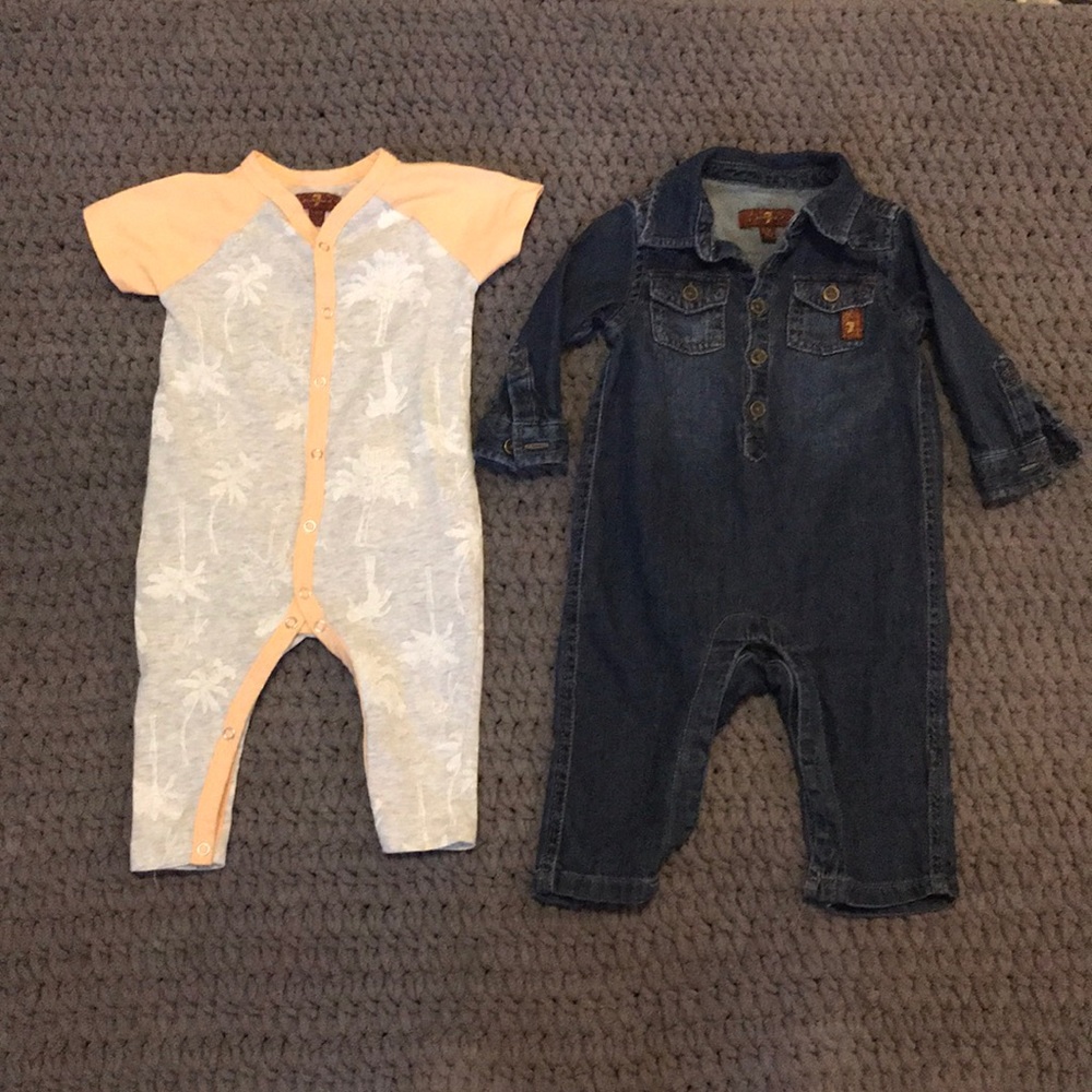 7 For All Mankind Jumpsuit Set
